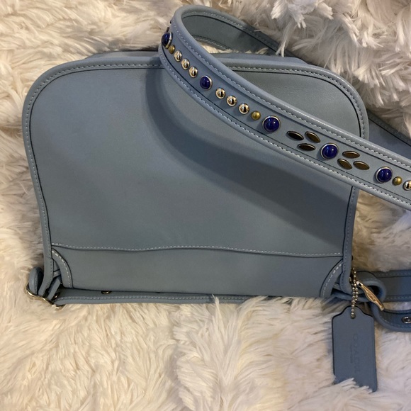 💎 COACH 💎 Patricia Saddle Bag with Studded Strap  NWOT - Picture 12 of 15